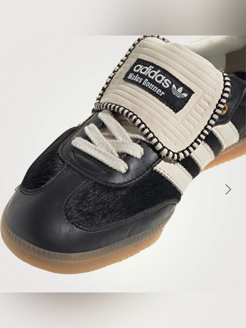 Adidas x Wales Bonner Samba Pony Hair Sneakers Size U.S. 10